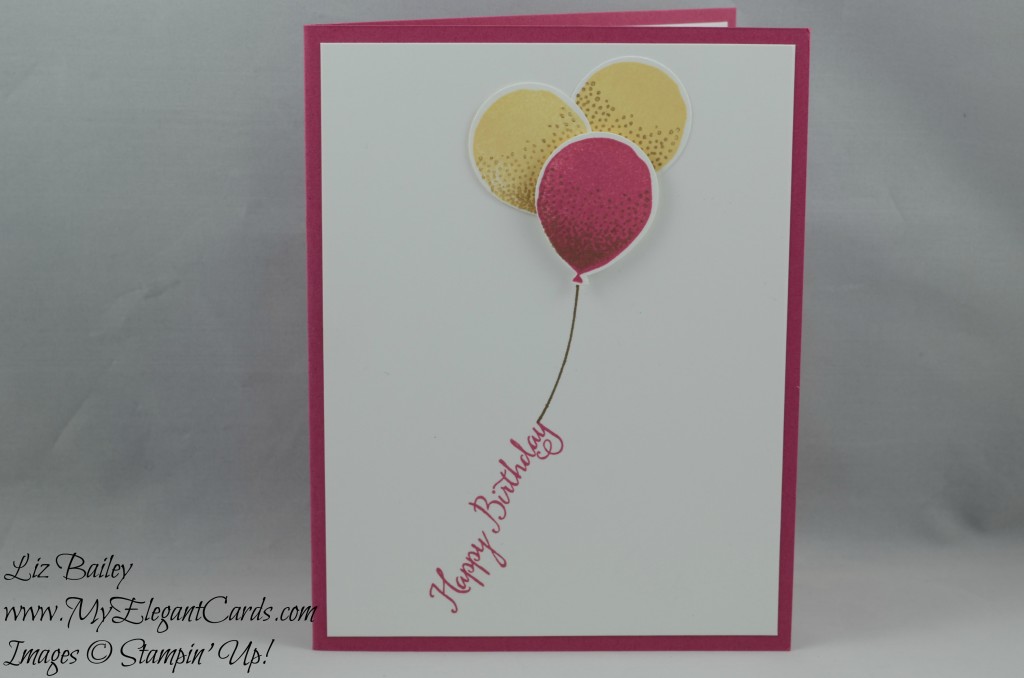 Balloon Celebration for CC&S - My Elegant Cards