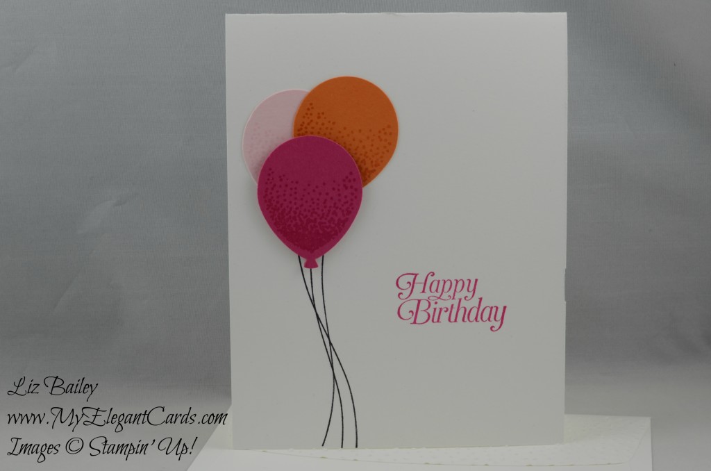 Balloon Celebration for CC&S - My Elegant Cards